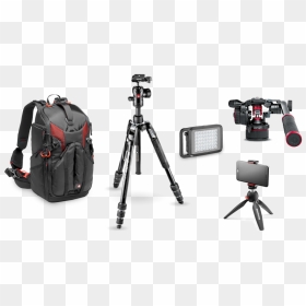 "  Data Src="https - Manfrotto Befree Advanced Twist, HD Png Download - camera with tripod png